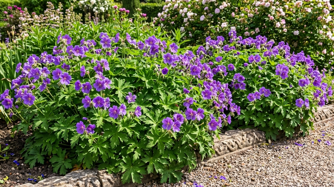 Bodziszek wspaniały (Geranium × magnificum)